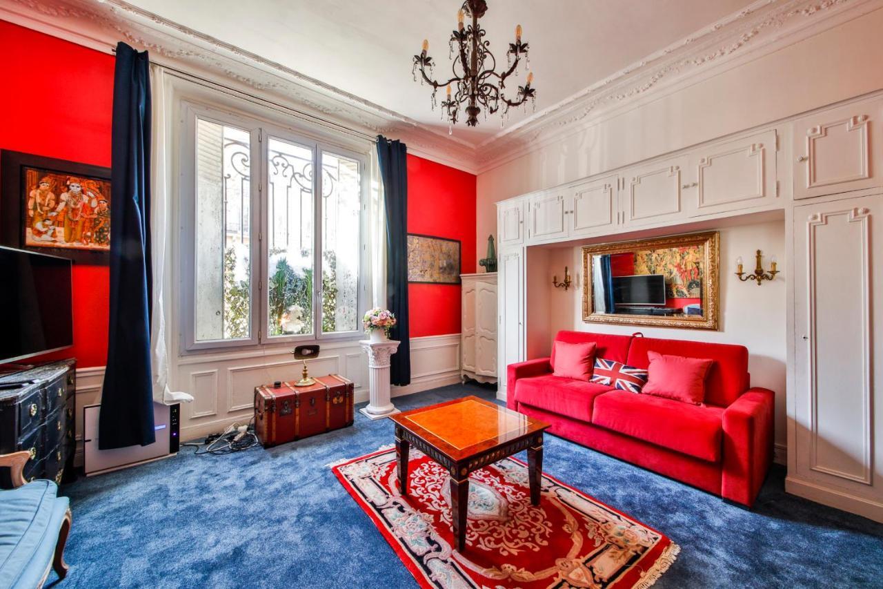 Apartament #Arc Detriomphe #Trocadero #Style Haussmanien#Ac Paryż Zewnętrze zdjęcie