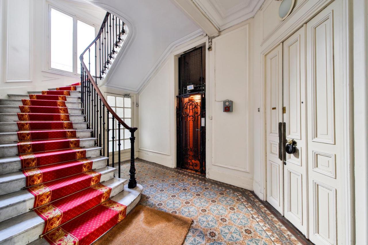 Apartament #Arc Detriomphe #Trocadero #Style Haussmanien#Ac Paryż Zewnętrze zdjęcie